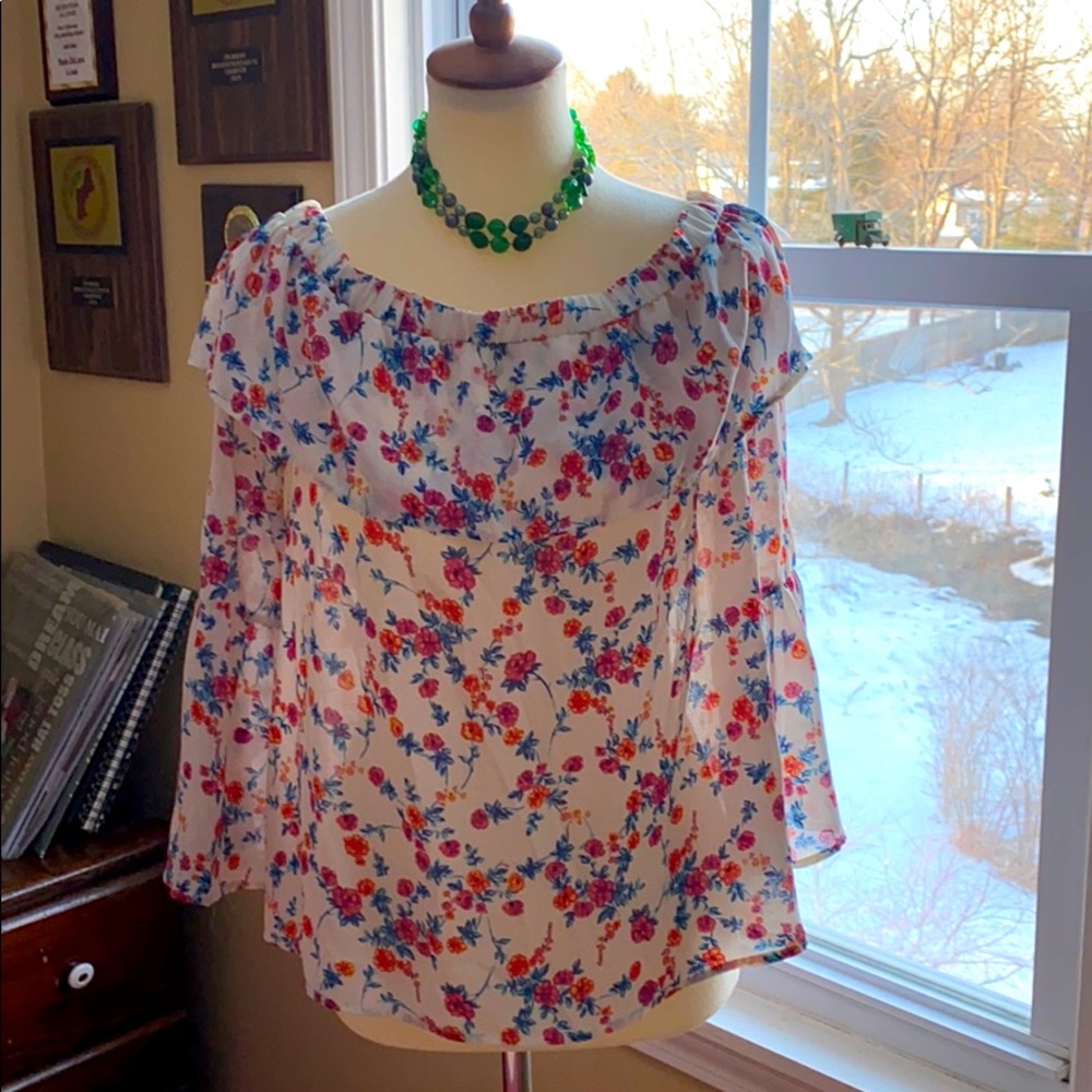 Sienna Sky pretty floral blouse.